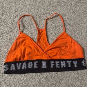 Savage X Fenty Vibrant Orange Bralette
